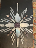 Radiant crystal bloom