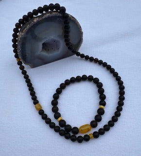 Men's amber set